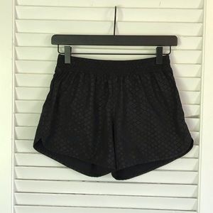 champion black running shorts